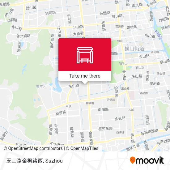 玉山路金枫路西 map