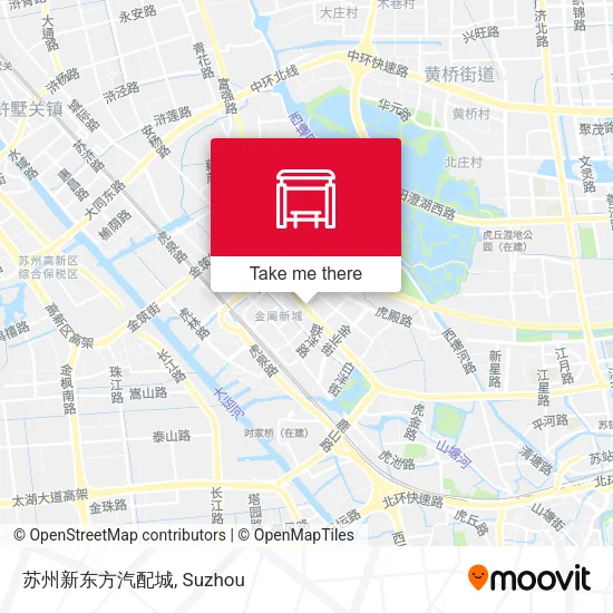 苏州新东方汽配城 map