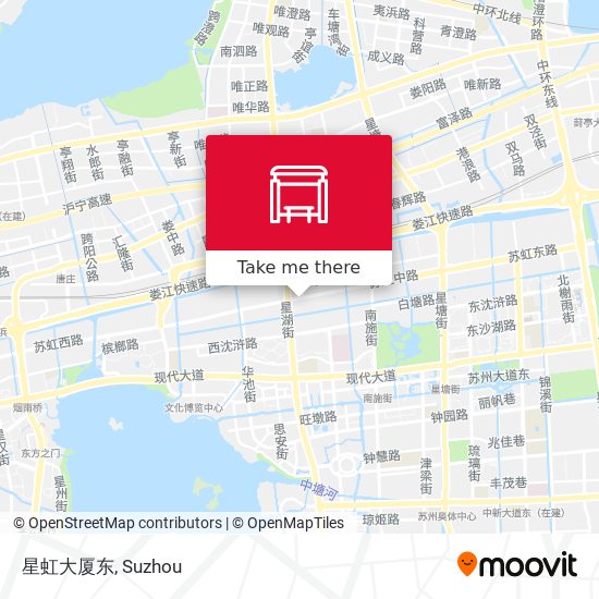 星虹大厦东 map