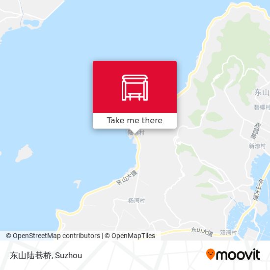 东山陆巷桥 map