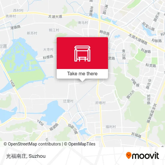 光福南庄 map