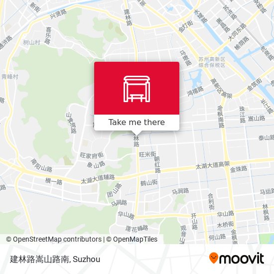 建林路嵩山路南 map
