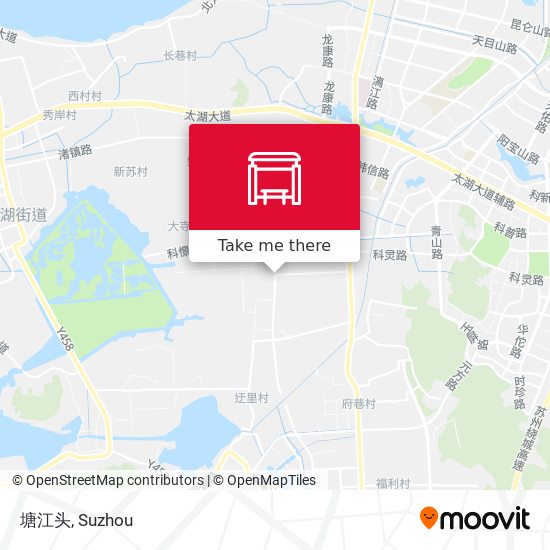 塘江头 map