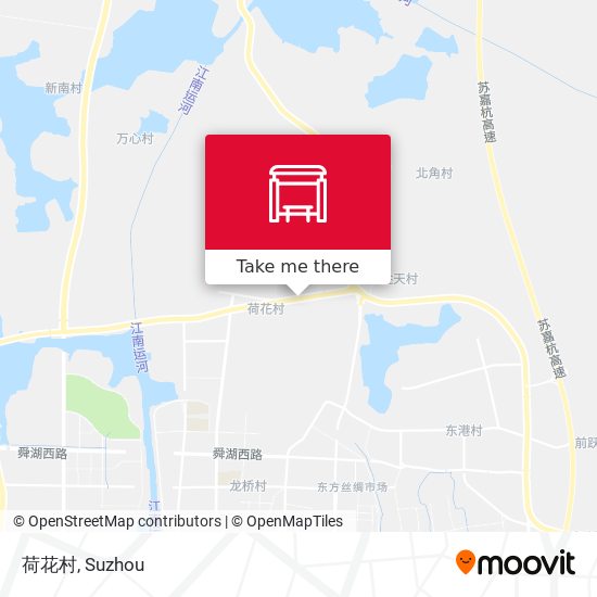 荷花村 map
