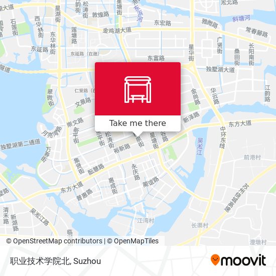 职业技术学院北 map