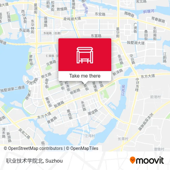 职业技术学院北 map