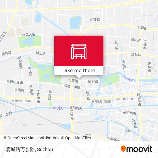 鹿城路万步路 map