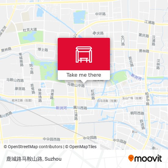 鹿城路马鞍山路 map
