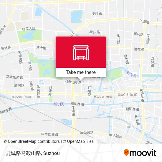 鹿城路马鞍山路 map