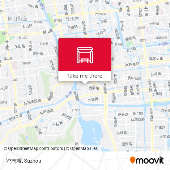 鸿志桥 map