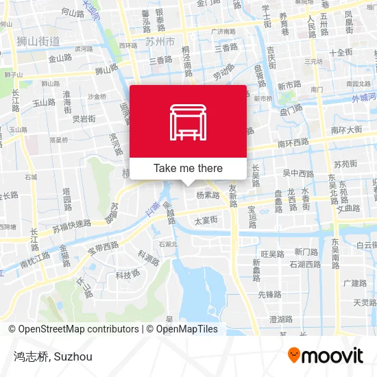 鸿志桥 map