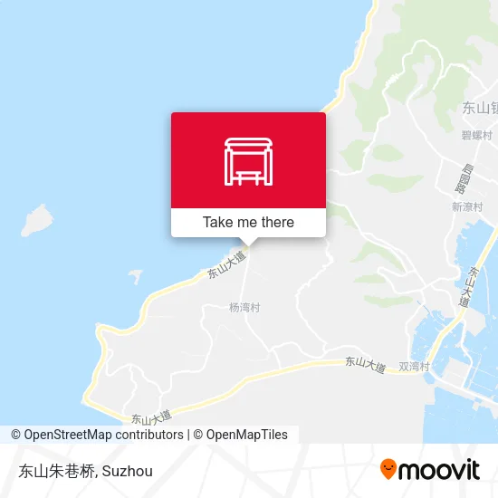 东山朱巷桥 map