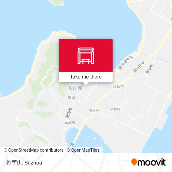 将军街 map