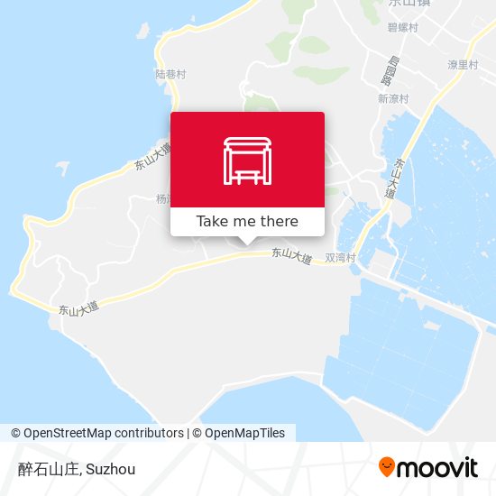醉石山庄 map