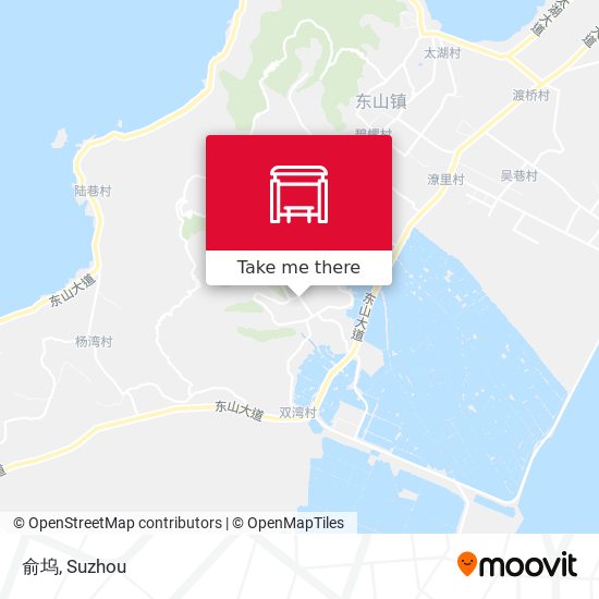 俞坞 map