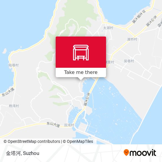 金塔河 map