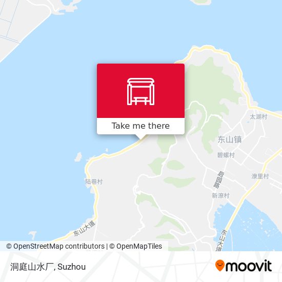 洞庭山水厂 map