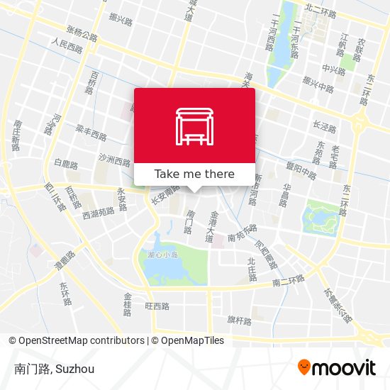 南门路 map