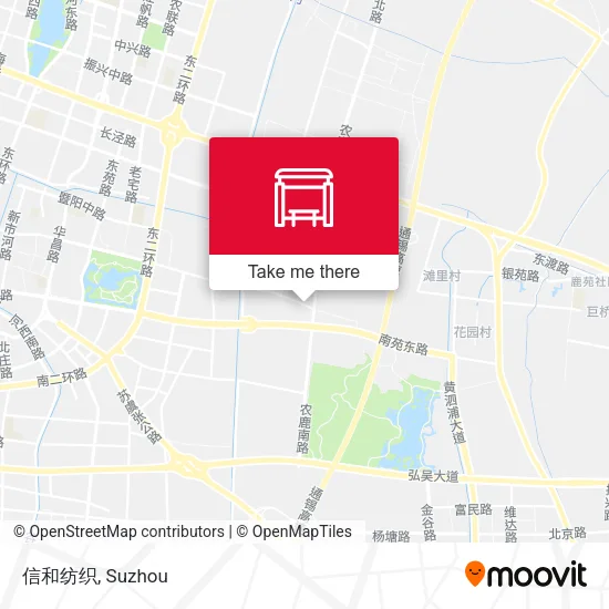 信和纺织 map