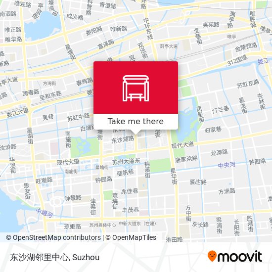 东沙湖邻里中心 map