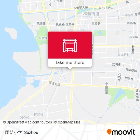 团结小学 map