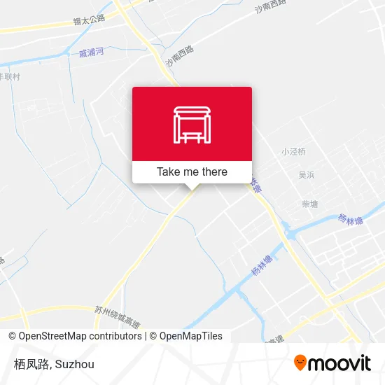 栖凤路 map
