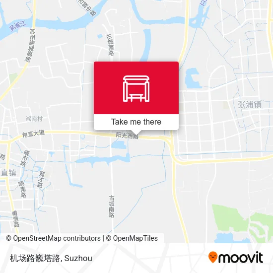 机场路巍塔路 map