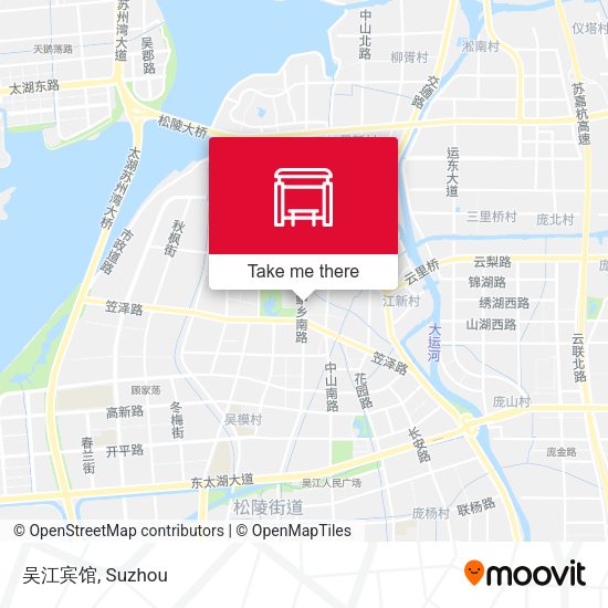 吴江宾馆 map