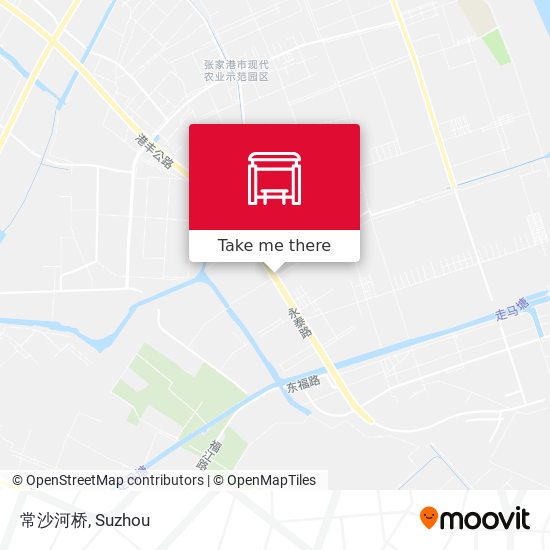 常沙河桥 map
