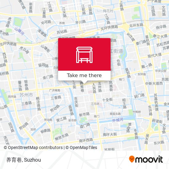 养育巷 map