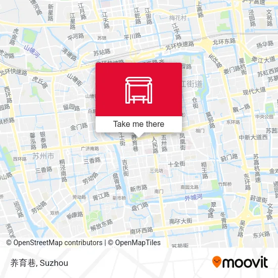 养育巷 map