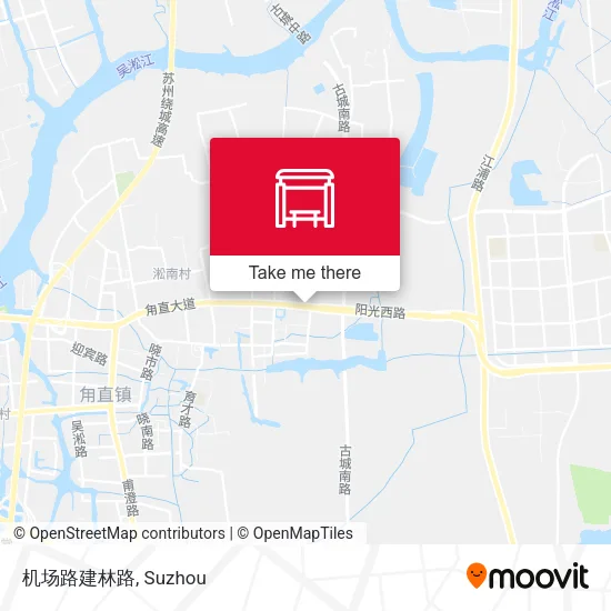 机场路建林路 map