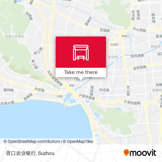 胥口农业银行 map