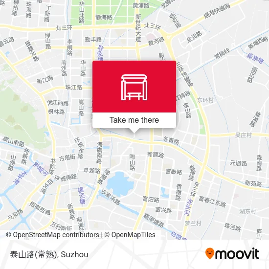 泰山路(常熟) map