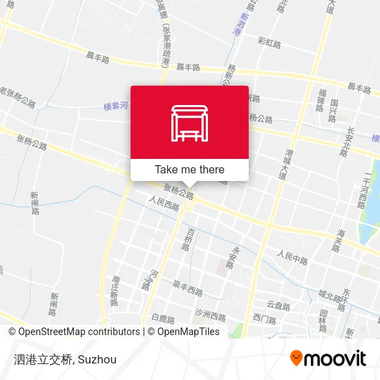 泗港立交桥 map