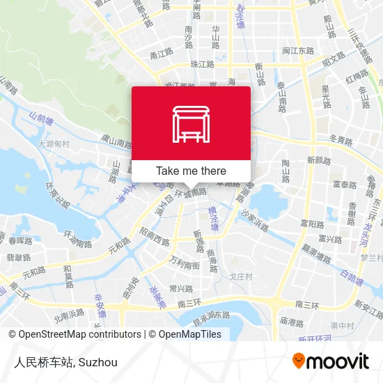 人民桥车站 map