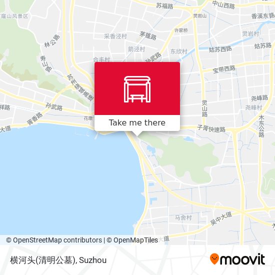 横河头(清明公墓) map