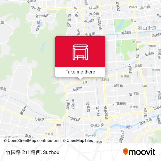 竹园路金山路西 map