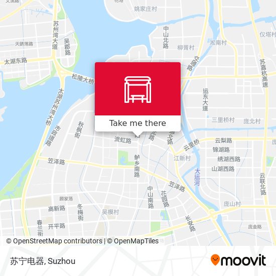 苏宁电器 map