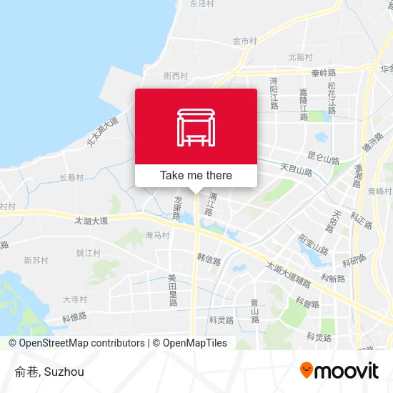 俞巷 map