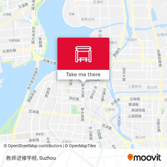 教师进修学校 map