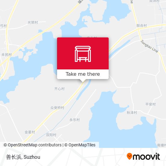 善长浜 map