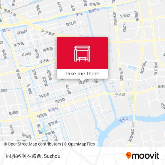 同胜路润胜路西 map