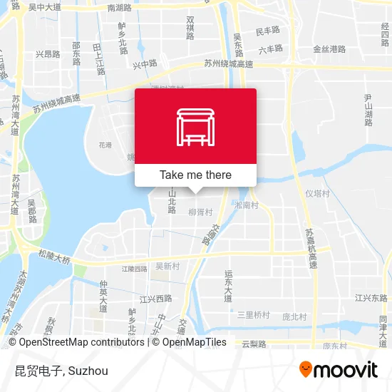昆贸电子 map