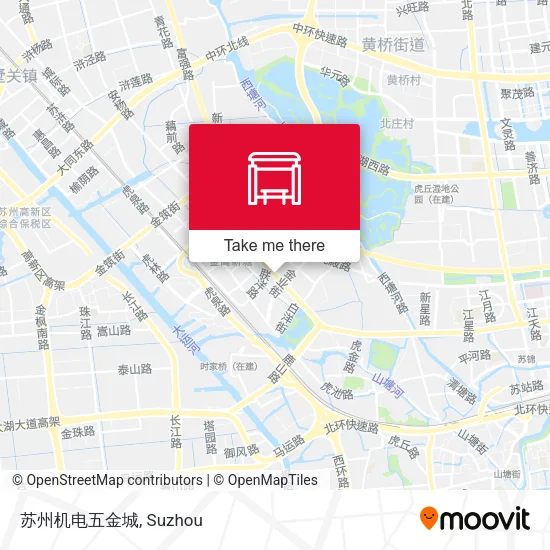 苏州机电五金城 map