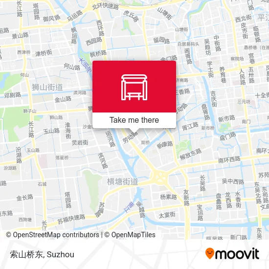索山桥东 map