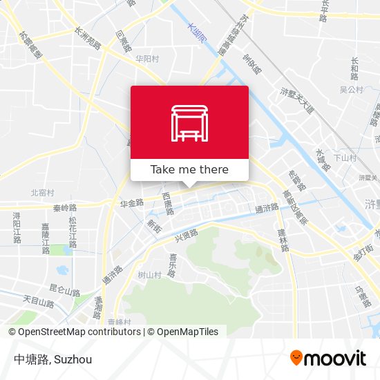 中塘路 map