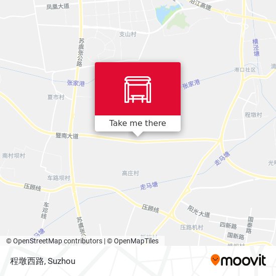 程墩西路 map