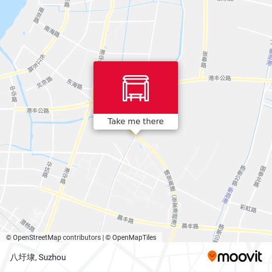 八圩埭 map