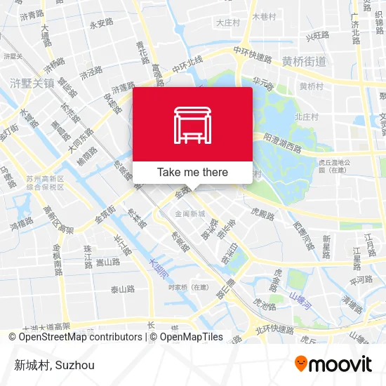 新城村 map